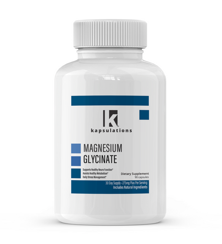 Magnesium Glycinate Capsules #90 Wholesale