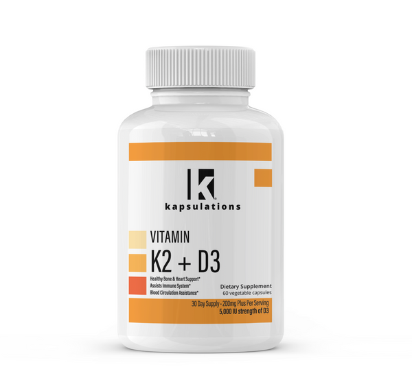 Vitamin K2 + D3 5,000 Wholesale
