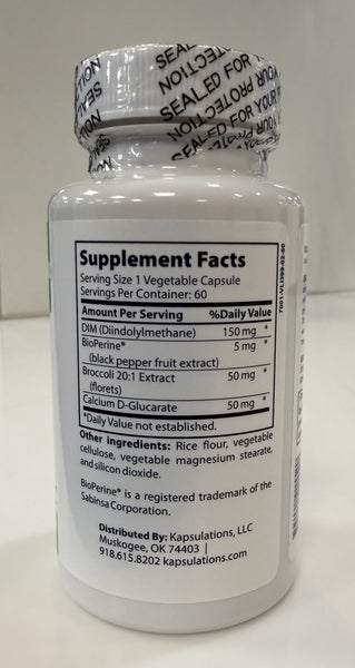 DIM Ultra 150mg + BioPerine
