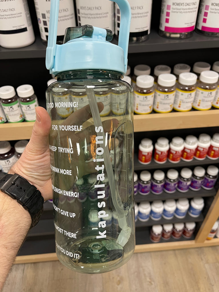 Aqua 2 Liter Flip Top Water Bottle Kapsulations Aqua 2 liter flip top water bottle kapsulations