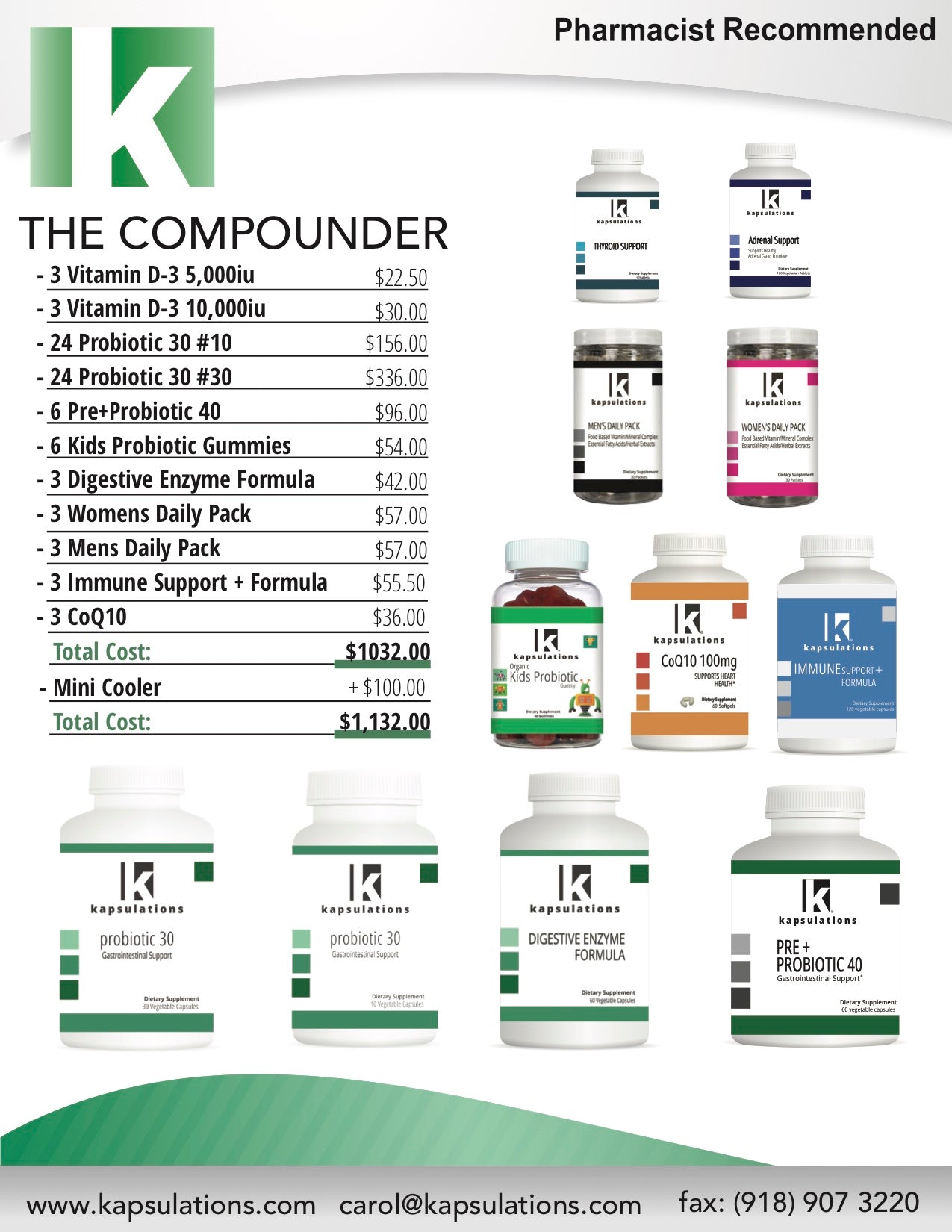 THE COMPOUNDER PACKAGE
