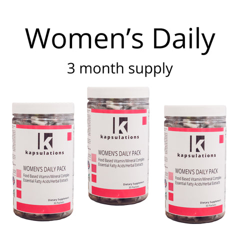 Women's Daily Pack Three Month Supply